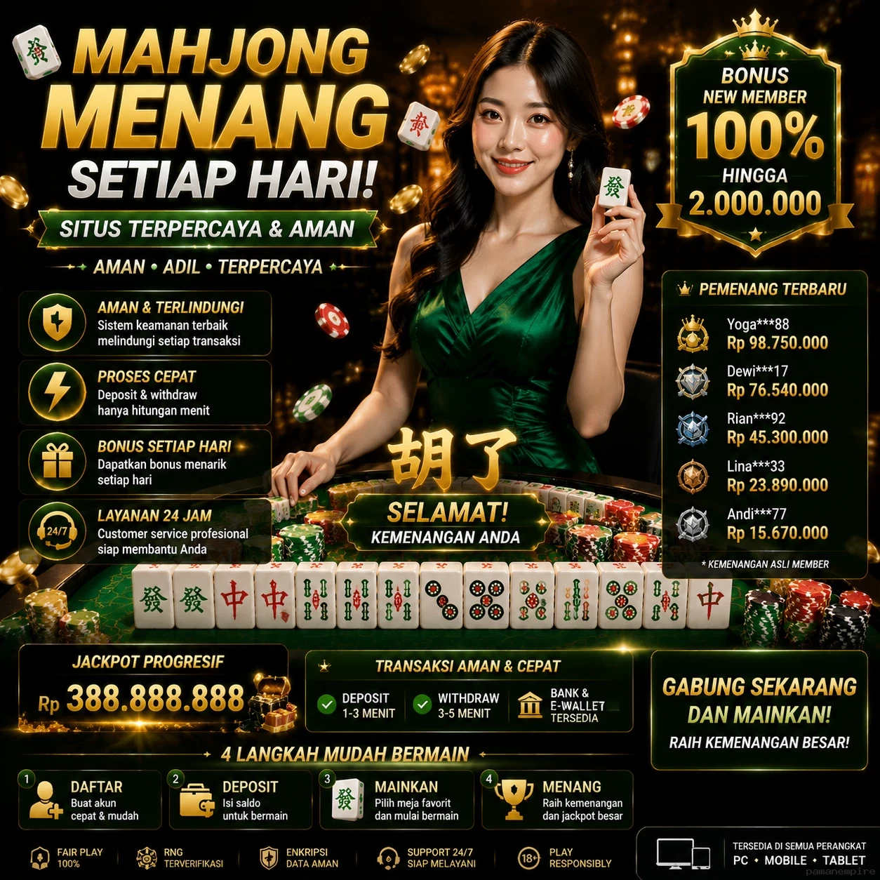 pamanempire Platform APK Terpercaya untuk Pengguna Indonesia